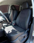 Volkswagen Tiguan 2016-2023 Autositzbezüge Kunstleder+Stoff+Alcantara Antara A001 (kompletter Innenraum) Foto 1
