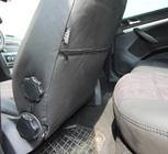 Skoda Octavia II A5 2010-2013 Autositzbezüge Kunstleder+Stoff+Alcantara Antara A001 (kompletter Innenraum) Foto 4