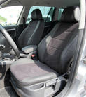 Skoda Octavia II A5 2010-2013 Autositzbezüge Kunstleder+Stoff+Alcantara Antara A001 (kompletter Innenraum) Foto 12