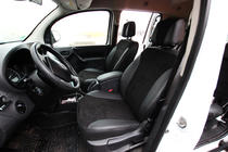 Mercedes Citan 2013-2021 Autositzbezüge Kunstleder+Stoff+Alcantara Antara A001 (kompletter Innenraum) Foto 6