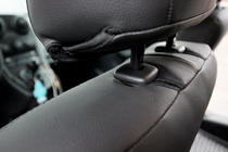 Mercedes Citan 2013-2021 Autositzbezüge Kunstleder+Stoff+Alcantara Antara A001 (kompletter Innenraum) Foto 8