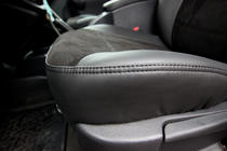 Mercedes Citan 2013-2021 Autositzbezüge Kunstleder+Stoff+Alcantara Antara A001 (kompletter Innenraum) Foto 11