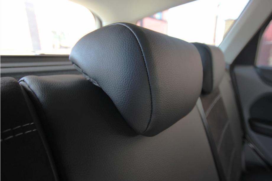 Ford Focus III 2011-2017 Autositzbezüge Kunstleder+Stoff+Alcantara Antara A001g (kompletter Innenraum) Foto 5