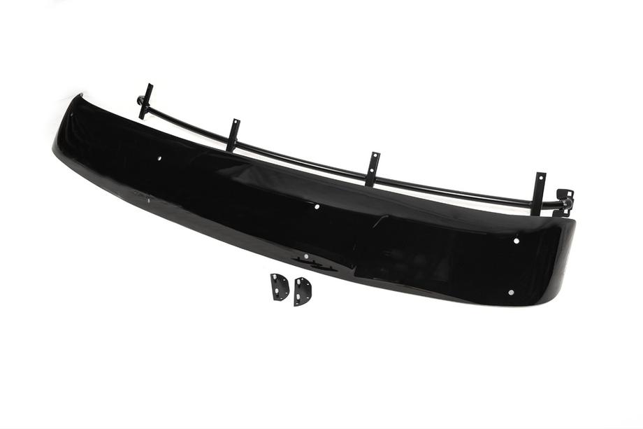 Mercedes Sprinter W906 2006–2018 Frontscheibenblende am Rahmen V2 (schwarz glanz, 5mm) Foto 2