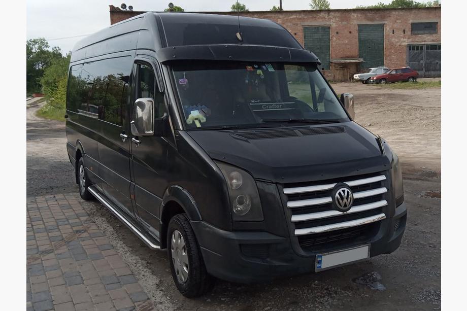 Volkswagen Crafter 2006-2016 Frontscheibenblende am Rahmen V2 (schwarz glanz, 5mm) Foto 13