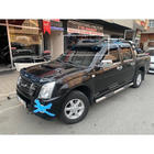 Isuzu D-Max 2011-2019 Frontscheibenblende auf Rahmen V1 (schwarz glanz, 5mm) Foto 1