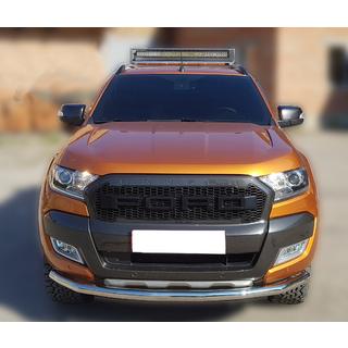 Frontschutzbügel Texas für 2015+ (76mm, Edelstahl) Ford Ranger 2011–2022 Foto 1