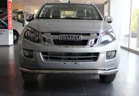 Isuzu D-Max 2011-2019 Frontschutzbügel Texas (76mm, Edelstahl) Foto 2