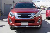 Isuzu D-Max 2011-2019 Frontschutzbügel Texas (76mm, Edelstahl) Foto 1