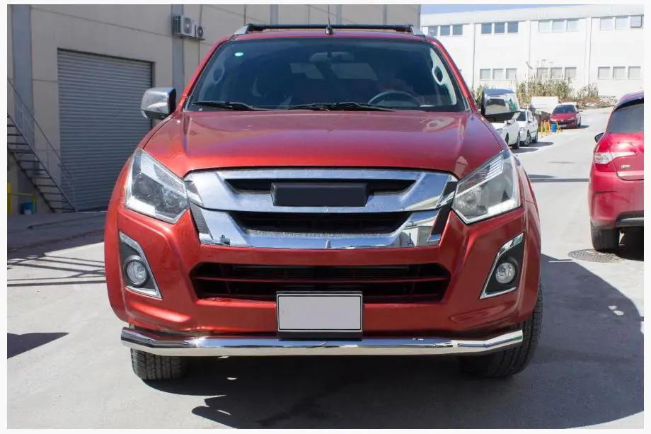 Isuzu D-Max 2011-2019 Frontschutzbügel Texas (76mm, Edelstahl) Image