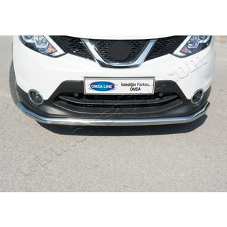 Frontschutzbügel Texas für 2014-2017 (60mm, Edelstahl) Nissan Qashqai 2014-2021 Foto 1