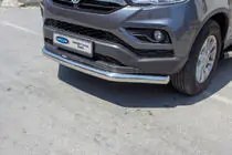 SsangYong Musso II 2018– Frontschutzbügel Texas (76mm, Edelstahl) Foto 1
