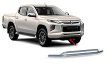 Mitsubishi L200 2015-2024 Front Doppelbügel Vegas 2019+ (Edelstahl, 76mm) Foto 1