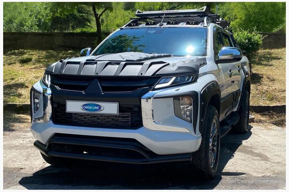Mitsubishi L200 2015-2024 Front Doppelbügel Vegas 2019+ (schwarz, 76mm) Image