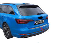 Audi A4 B9 2015-2024 Heckstoßstangenschutz OmsaLine (Avant, Edelstahl) Foto 1