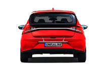 Hyundai I-20 2020- Chromleiste über dem Kennzeichen OmsaLine (Edelstahl) Foto 1