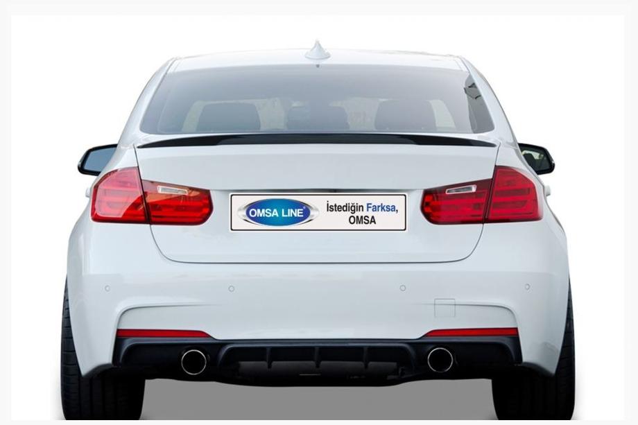 BMW 3 Series F30/F31 2012-2019 Spoiler M-Perf (OmsaLine, grundiert) Foto 1