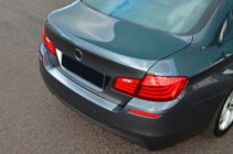 BMW 5 Series F10/F11 2010–2016 Heckstoßstangenabdeckung OmsaLine (SD, Edelstahl) Foto 6