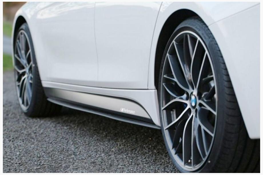 BMW 5 Series F10/F11 2010–2016 Seitenschweller OmsaLine (schwarz) Image
