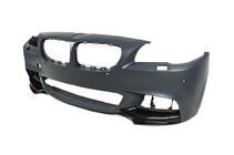 BMW 5 Series F10/F11 2010–2016 Frontspoiler DPT Flap (für M-Performance, Schwarz Glanz) Foto 13