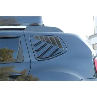 Fensterabdeckungen hinten EuroCap (2 Stk, ABS) Dacia Duster 2008-2018 Foto 2