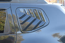Renault Duster 2008–2017 Fensterabdeckungen hinten EuroCap (2 Stk, ABS) Foto 2