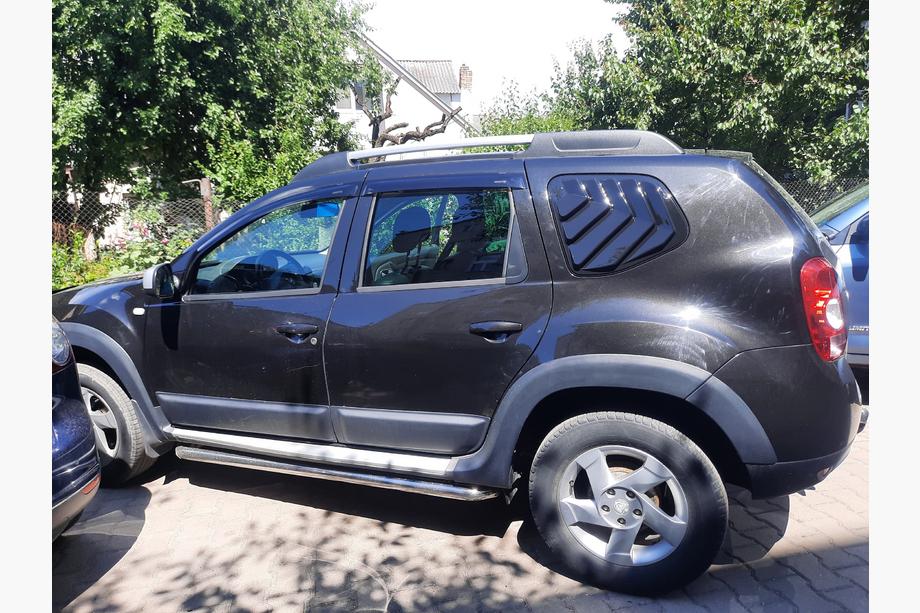 Renault Duster 2008–2017 Fensterabdeckungen hinten EuroCap (2 Stk, ABS) Image