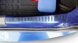 Dacia Sandero 2021- Einstiegsleisten hinten Chrom (2 Stk) Foto 1