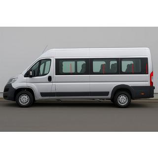 Untere Fensterzierleisten Edelstahl Set Fiat Ducato 2006-2025 Foto 1