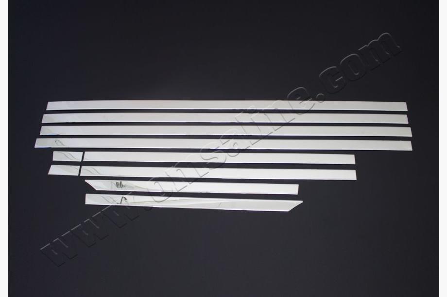 Peugeot Boxer 2006-2025 Untere Fensterzierleisten Edelstahl Set Langer Radstand Foto 3