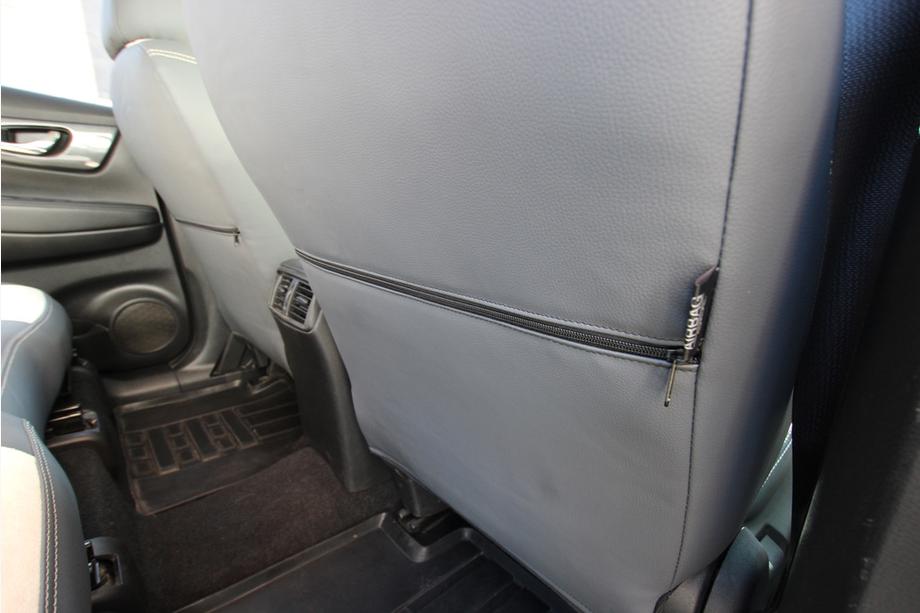 Nissan X-trail T32/Rogue 2014-2021 Autositzbezüge Kunstleder+Stoff+Alcantara Antara A0013 (Komplettset) Foto 7