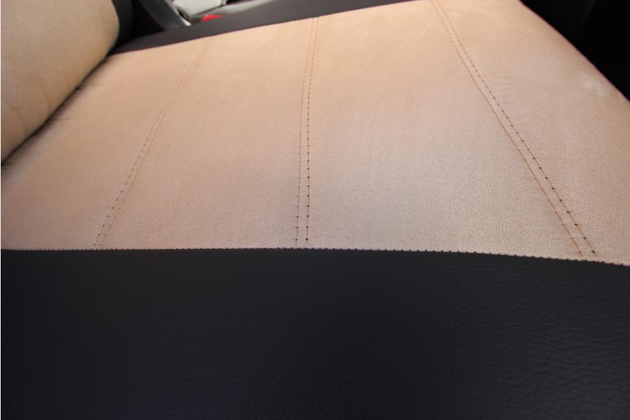 Nissan X-trail T32/Rogue 2014-2021 Autositzbezüge Kunstleder+Stoff+Alcantara Antara A0013 (Komplettset) Foto 9