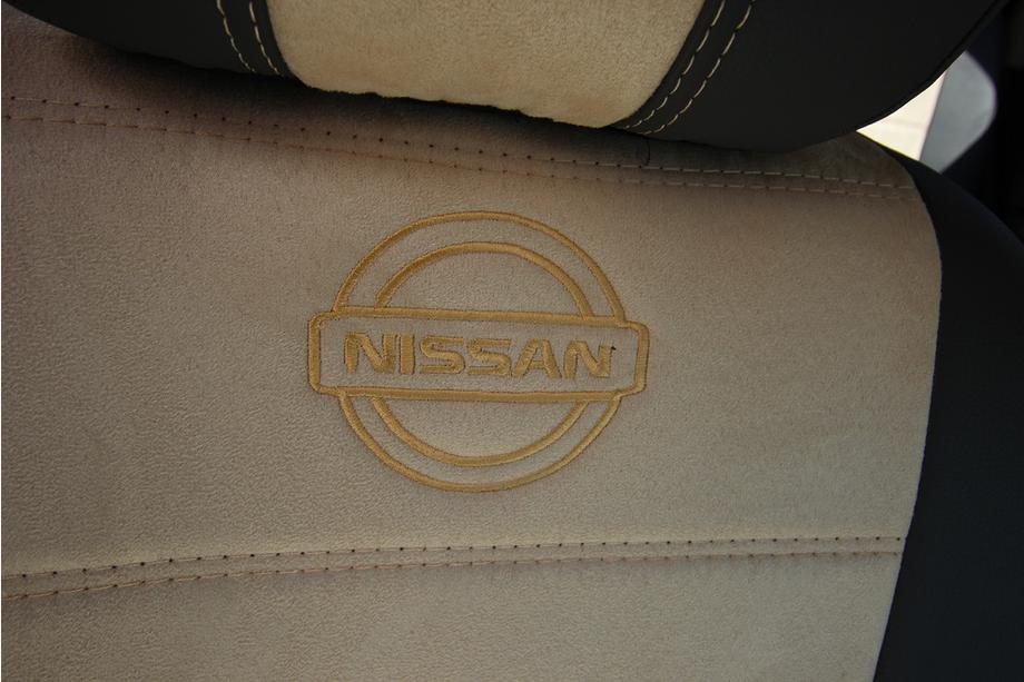 Nissan X-trail T32/Rogue 2014-2021 Autositzbezüge Kunstleder+Stoff+Alcantara Antara A0013 (Komplettset) Foto 10
