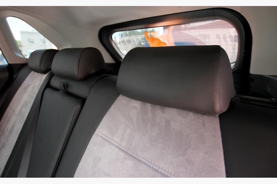 Toyota Rav 4 2019–2025 Autositzbezüge Kunstleder+Stoff+Alcantara Antara A0010 (Komplettset) Foto 11