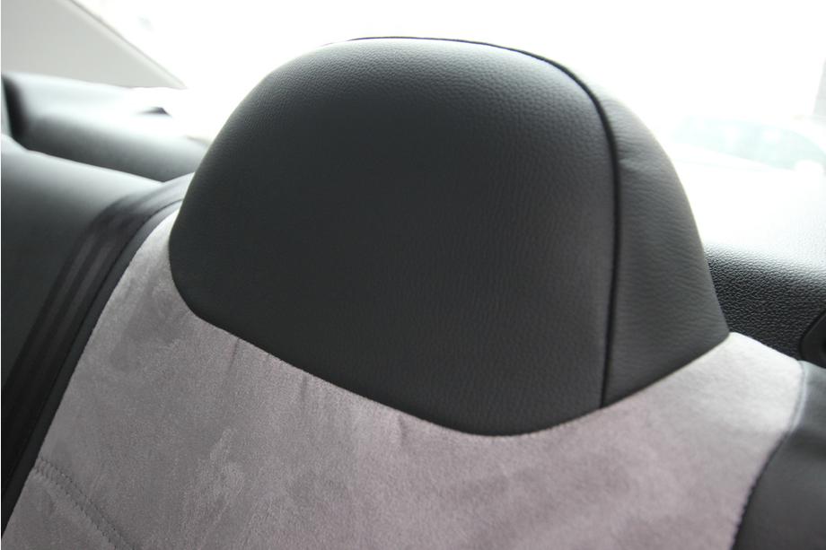 Citroen C-Elysee 2013-2022 Autositzbezüge Kunstleder+Stoff+Alcantara Antara A0010 (Komplettset) Foto 11