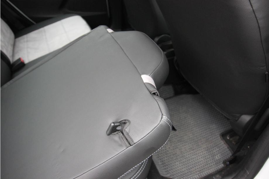 Citroen C-Elysee 2013-2022 Autositzbezüge Kunstleder+Stoff+Alcantara Antara A0010 (Komplettset) Foto 14