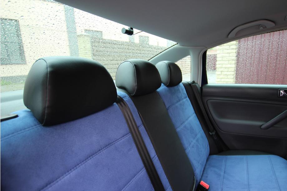 Volkswagen Passat B5 1997-2005 Autositzbezüge Kunstleder+Stoff+Alcantara Antara A006 (Komplettset) Foto 7