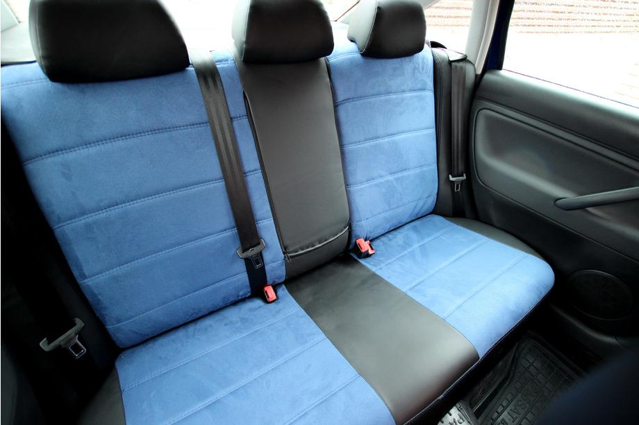 Volkswagen Passat B5 1997-2005 Autositzbezüge Kunstleder+Stoff+Alcantara Antara A006 (Komplettset) Foto 6