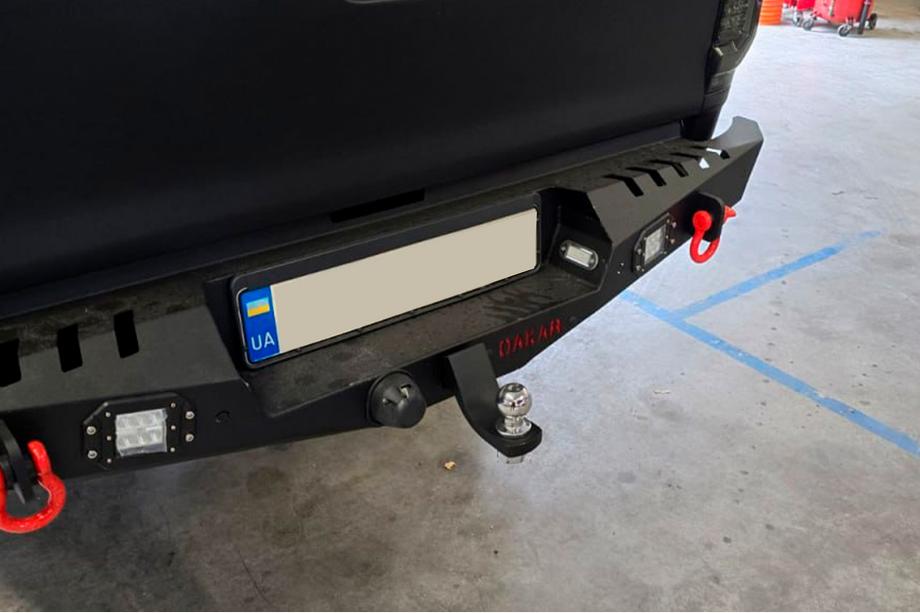 Ford Ranger 2011–2022 Anhängerkupplung für Dakar Stoßstange Foto 2