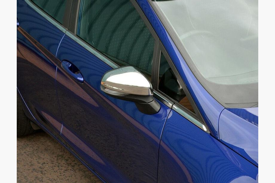 Ford Fiesta 2017- Spiegelabdeckungen (2 Stk, Edelstahl) Image