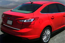 Ford Focus III 2011-2017 Kofferraumleiste 2015-2017 (Limousine, Edelstahl) Foto 1