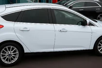 Ford Focus III 2011-2017 Komplett Fensterrahmen HB (12 Stk, Edelstahl) Foto 1