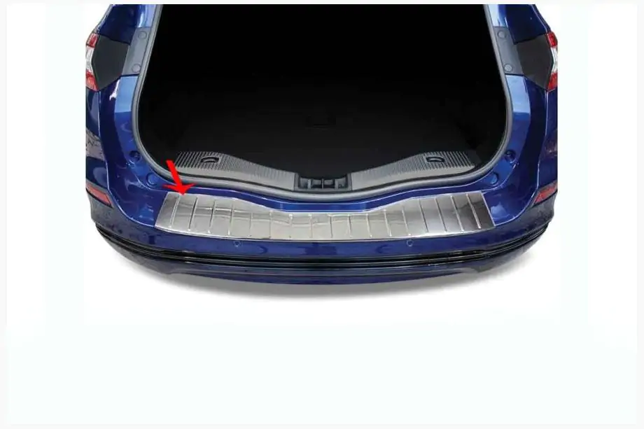 Ford Mondeo 2014-2022 Heckstoßstangenschutz Edelstahl (SW) Image