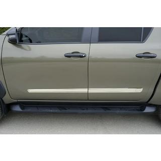 Türleisten Edelstahl (4 Stück) Nissan Navara/NP300 2016- Foto 1