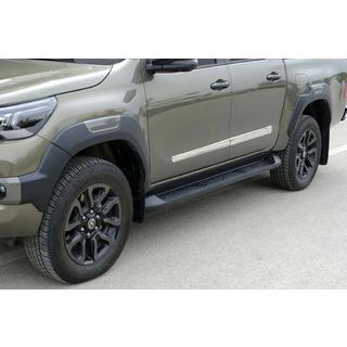 Türleisten Edelstahl (4 Stück) Nissan Navara/NP300 2016- Foto 4