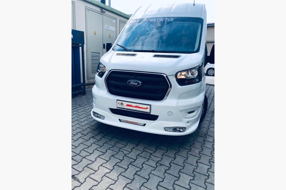 Ford Transit 2014- Frontstoßstangenlippe ERA (2019+, grundiert zum Lackieren) Foto 2