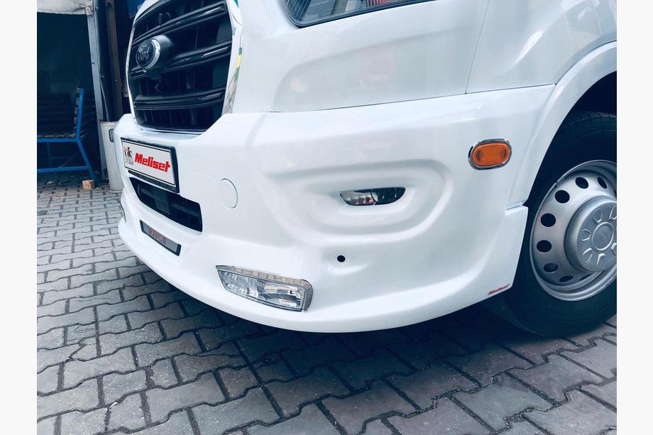 Ford Transit 2014- Frontstoßstangenlippe ERA (2019+, grundiert zum Lackieren) Foto 3