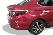 Honda City 2021- Chromleiste über dem Kennzeichen SD (3 Stk, Edelstahl) Foto 3