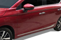 Honda City 2021- Türleisten SD (4 Stk, Edelstahl) Foto 2