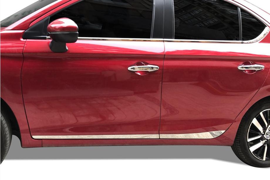 Honda City 2021- Türleisten SD (4 Stk, Edelstahl) Image
